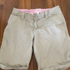 Cat & Jack Women's Beige Shorts with Pink Lining